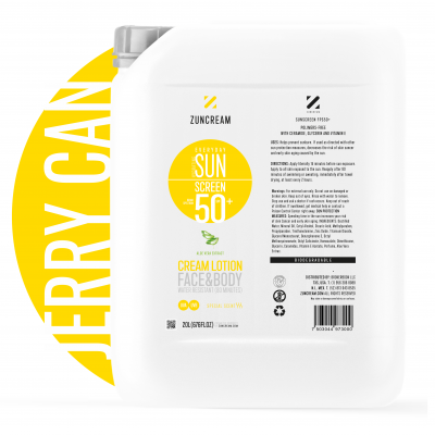 Sunscreen SPF50+ 676FLOZ (20L) Jerrycan