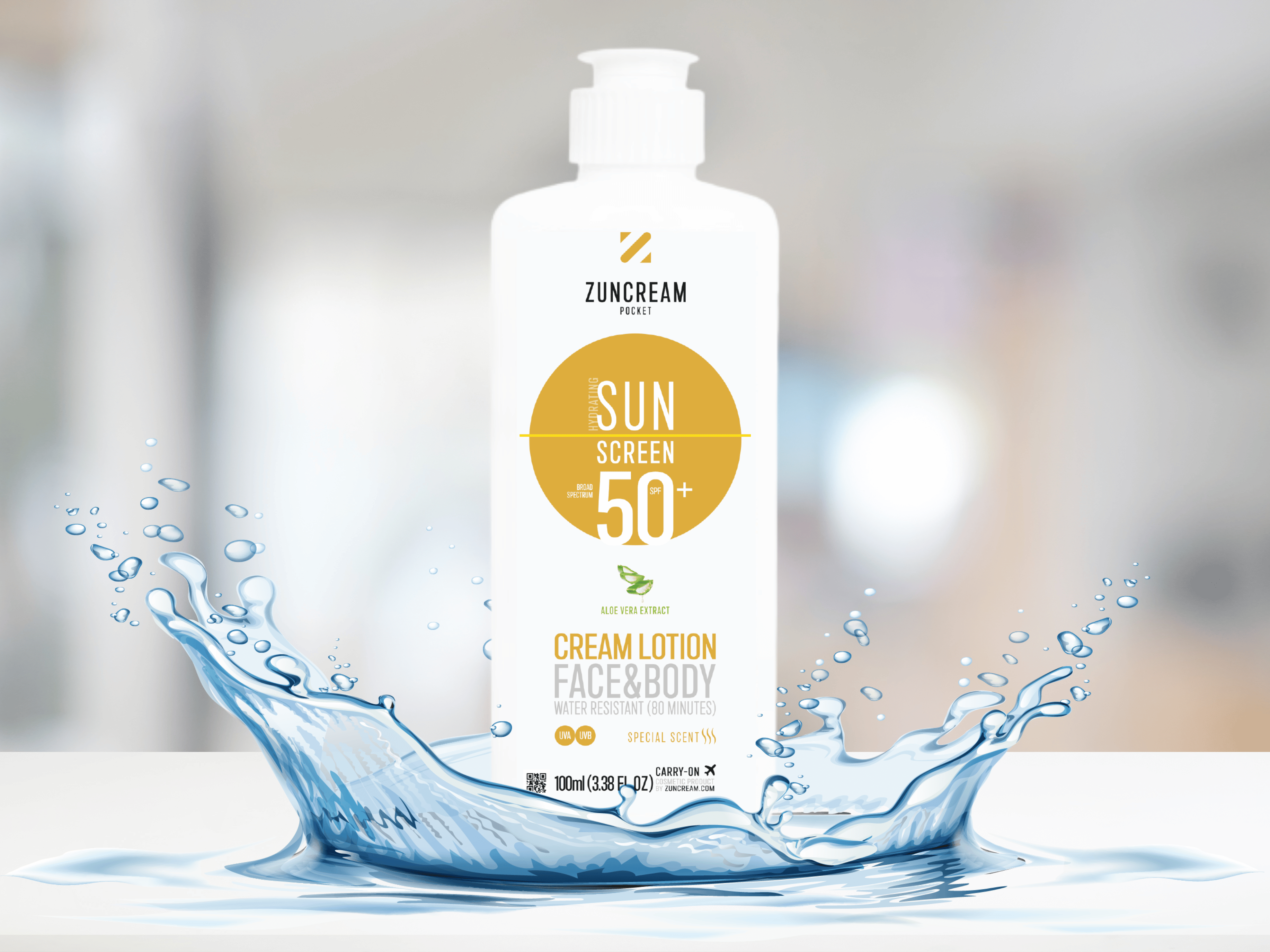 🌞🧴 Sunscreen FPS50 by ZUNCREAM is Your Best Friend! 🧴🌞